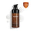 O frasco do sérum Medik8 C-Tetra Advanced é exibido sobre um fundo branco limpo com gotas de sérum translúcidas, destacando sua textura leve de sérum em gel. Um ícone de escudo laranja no canto destaca "0% INTERRUPÇÃO DA BARREIRA".